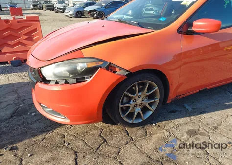 2015 Dodge Dart Sxt из США, поврежденный, VIN 1C3CDFBB9FD224697